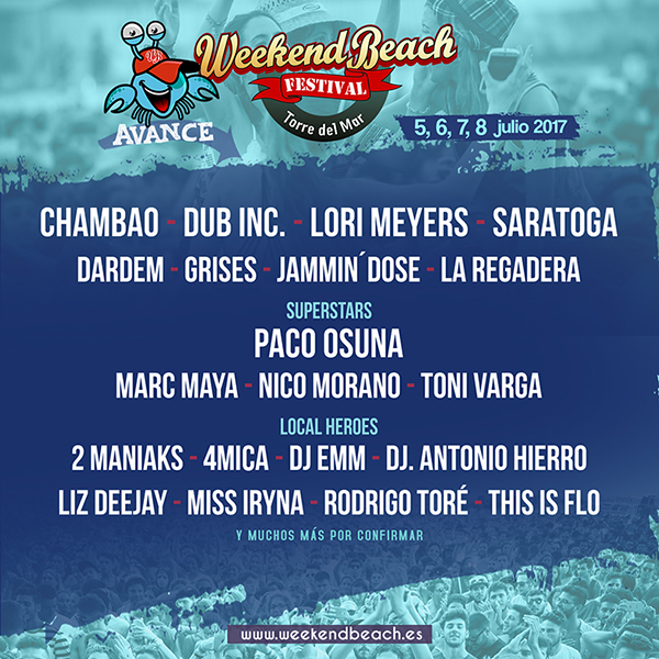 WB_5893 Paco Osuna al frente de las nuevas confirmaciones del Weekend Beach Festival