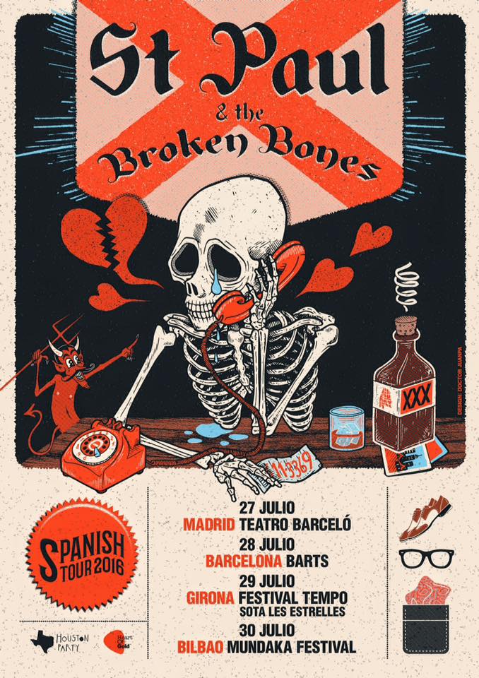 Foto de la noticia St. Paul & The Broken Bones inician en Madrid una gira de cuatro conciertos
