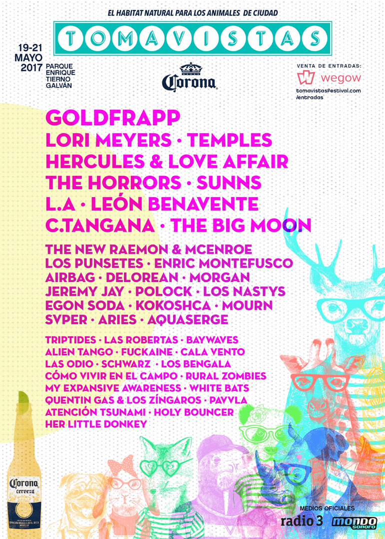 Foto de la noticia The Horrors y Aries, el s�bado en el Tomavistas madrile�o