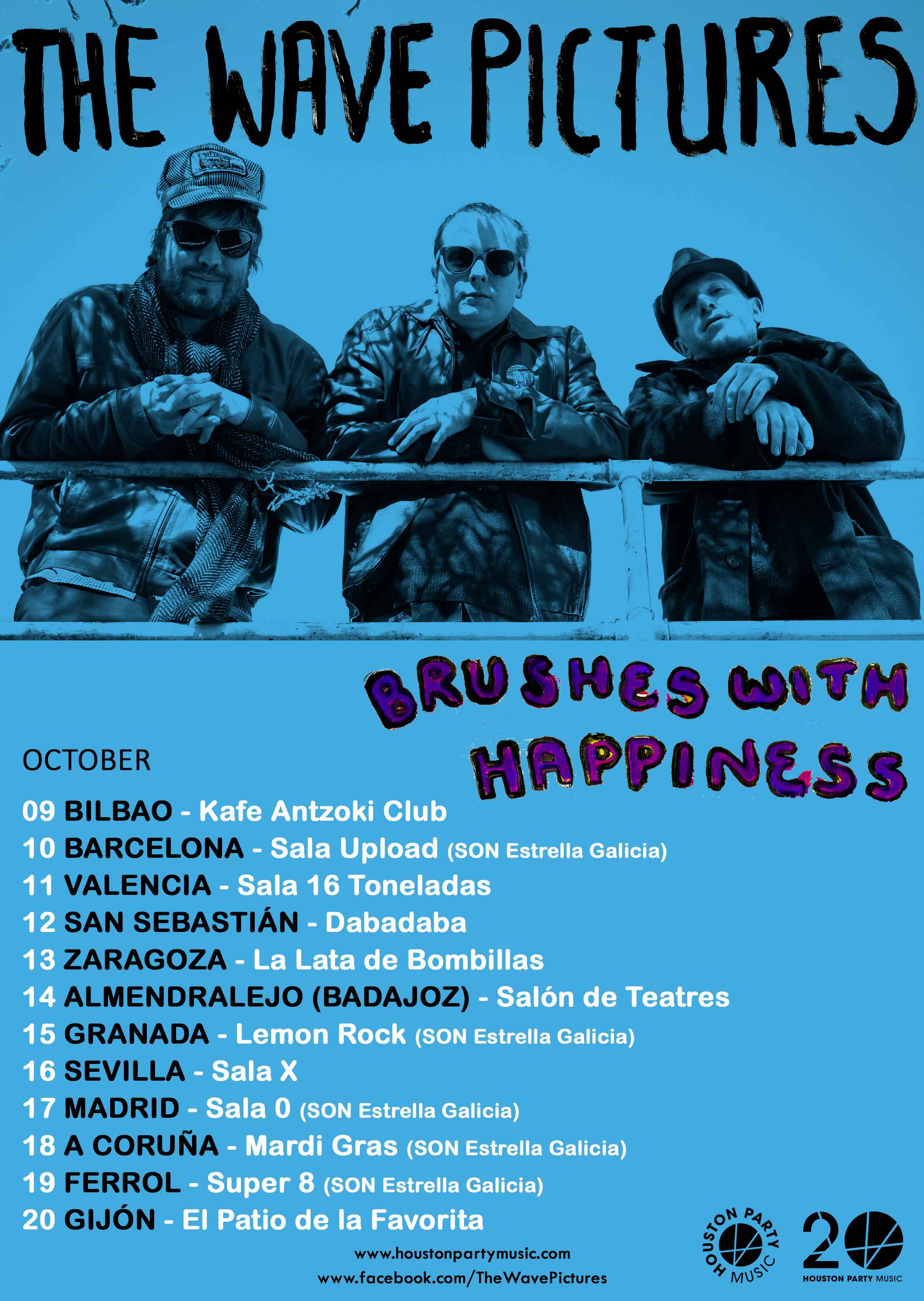 Foto de la noticia The Wave Pictures empiezan el martes su gira en Bilbao